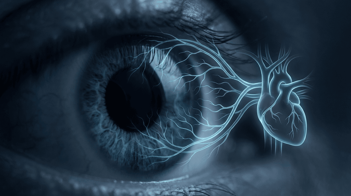 The retina's blood vessels connecting to the heart — how Dr.Noon reads cardiovascular risk from the eye