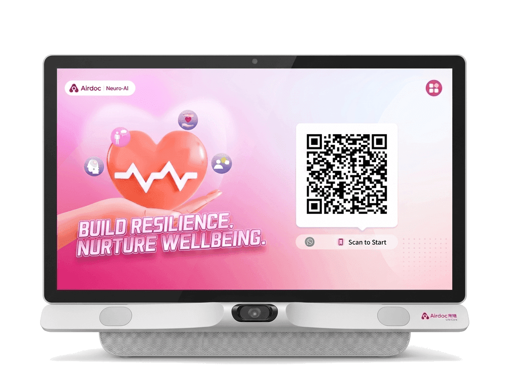 Airdoc Neuro AI screening tablet device
